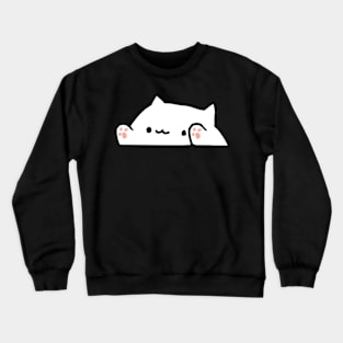 vintage-cute cat Crewneck Sweatshirt